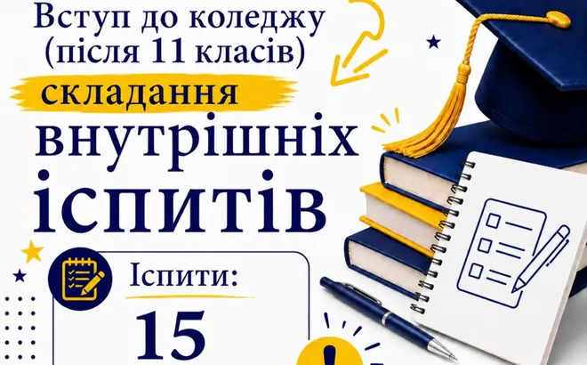 Вступні співбесіди для здобуття освітньо-кваліфікаційного рівня "Фаховий молодший бакалавр" додатковий набір