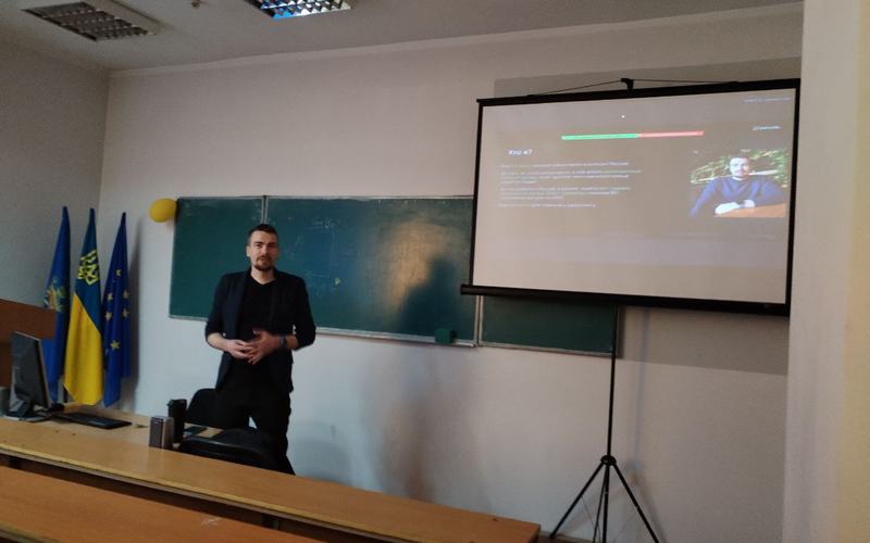 В стінах Львівської філії ПВНЗ «Європейський університет» відбулась гостьова лекція Ореста Іськіва на тему: «Кандидат очима рекрутера»